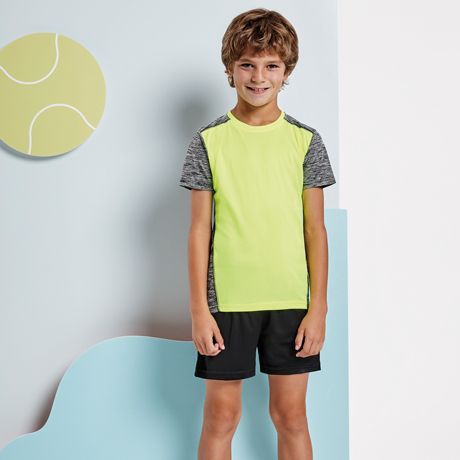 Camisetas técnicas roly zolder niño de poliéster con logo vista 1