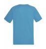 Camisetas técnicas fruit of the loom técnica performance hombre azure blue con impresión vista 1