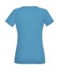 Camisetas técnicas fruit of the loom técnica performace mujer azure blue con publicidad vista 1
