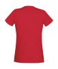 Camisetas técnicas fruit of the loom técnica performace mujer red con publicidad vista 1