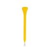 Golf tee golf hydor de madera amarillo para personalizar vista 1