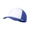 Gorras serigrafiadas sodel de poliéster azul para personalizar vista 1