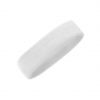 Complementos deportivos cinta cabeza ranster de algodon blanco con logo vista 1