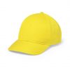 Gorras serigrafiadas blazok de poliéster amarillo para personalizar vista 1