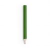 Golf lápiz ramsy de madera verde con impresión vista 1