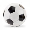 Complementos deportivos rublev. pelota de fútbol negro con logo vista 1