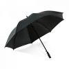Paraguas grandes de golf felipe de plástico negro para personalizar vista 1