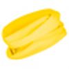 Accesorios invierno roly braga para cuello nanuk de poliéster amarillo para personalizar vista 1