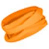 Accesorios invierno roly braga para cuello nanuk de poliéster naranja para personalizar vista 1