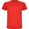 Camisetas técnicas roly detroit niño de poliéster rojo rojo claro con impresión vista 1