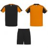 Conjuntos deportivos roly conjunto deportivo juve de niño de poliéster naranja negro vista 1