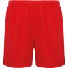 Pantalones técnicos roly player niño de poliéster rojo con impresión vista 1