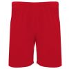 Pantalones técnicos roly dortmund niño de poliéster rojo para personalizar vista 1
